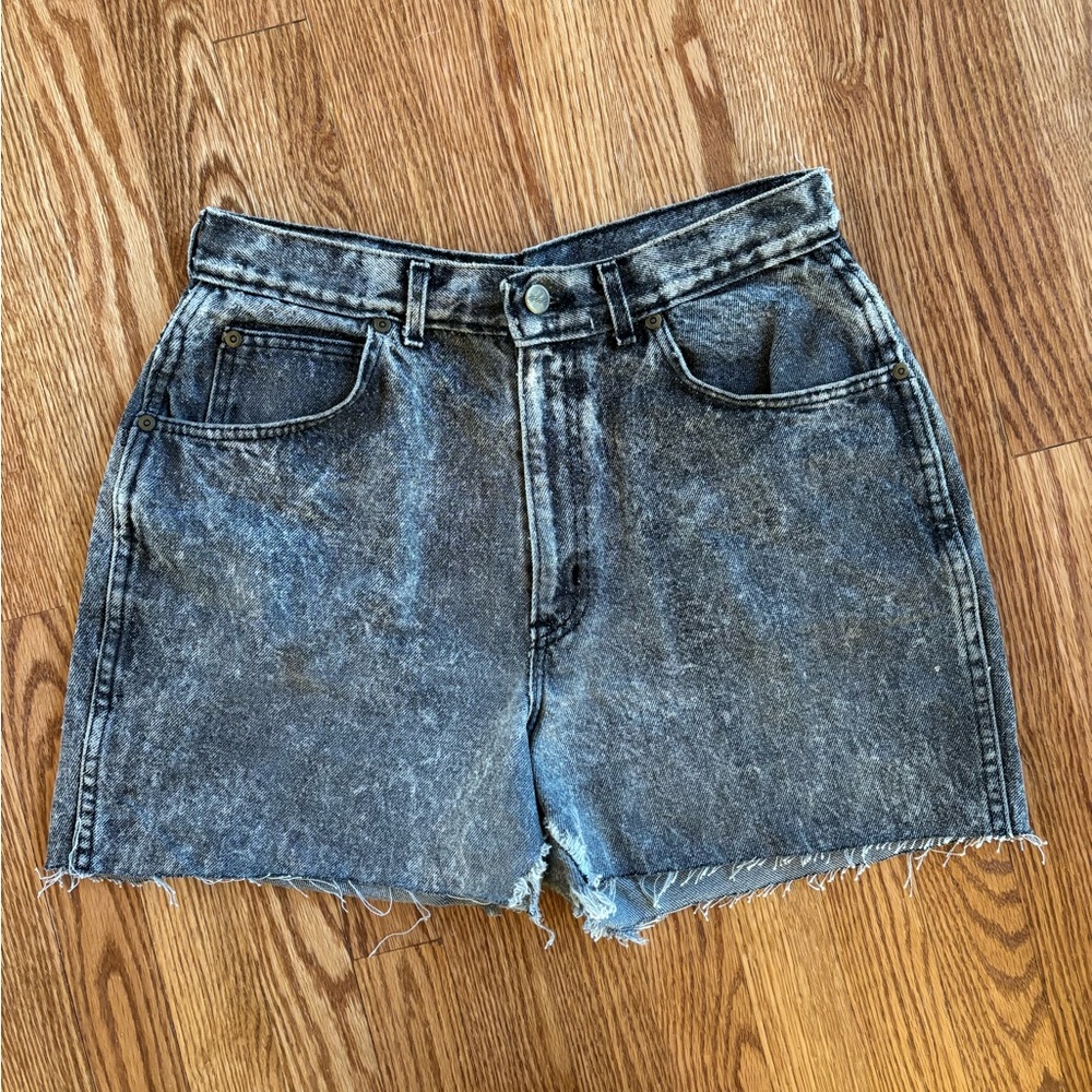 1980’s vintage highrise Jean denim shorts